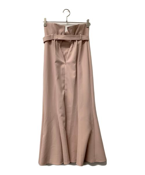 FRAY ID（フレイ アイディー）FRAY ID (フレイ アイディー) フレアスカート 2WAYハイウエストマーメイドスカート ピンク サイズ:1の古着・服飾アイテム