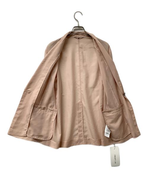 FRAY ID（フレイ アイディー）FRAY ID (フレイ アイディー) 長袖ジャケット セミシアージャケット ピンクの古着・服飾アイテム