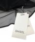 中古・古着 Snidel (スナイデル) ノースリーブブラウス Sustainableボリュームフリルブラウス ブラック サイズ:F：8000円