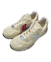 NEW BALANCE（ニューバランス）の古着「スニーカー  BEIGE Dワイズ ニューバランス 992 」｜ベージュ