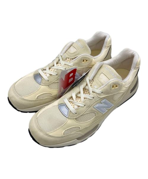 NEW BALANCE（ニューバランス）NEW BALANCE (ニューバランス) スニーカー  BEIGE Dワイズ ニューバランス 992  ベージュ サイズ:29 未使用品の古着・服飾アイテム