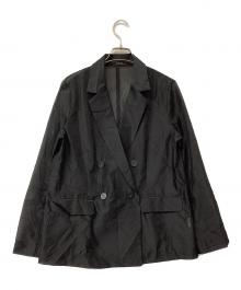 anuans（アニュアンス）の古着「ジャケット シアーテーラードジャケット」｜ブラック
