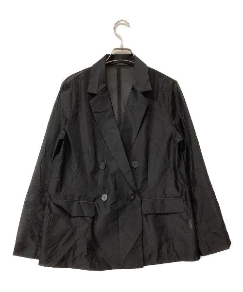 anuans（アニュアンス）anuans (アニュアンス) ジャケット シアーテーラードジャケット ブラック サイズ:Fの古着・服飾アイテム