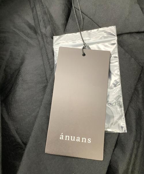 anuans（アニュアンス）anuans (アニュアンス) ジャケット シアーテーラードジャケット ブラック サイズ:Fの古着・服飾アイテム