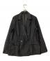anuans（アニュアンス）の古着「ジャケット シアーテーラードジャケット」｜ブラック