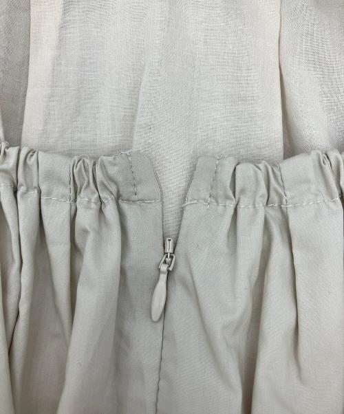 Snidel（スナイデル）Snidel (スナイデル) キャミソールワンピース　タンクセットフリルキャミワンピ　　 ブラウン サイズ:Sの古着・服飾アイテム