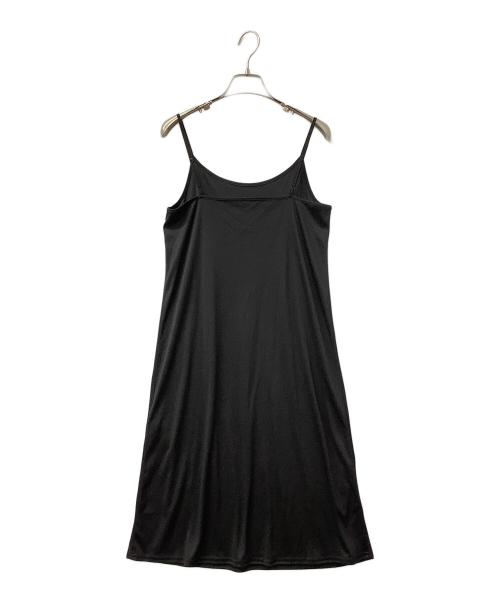 Snidel（スナイデル）Snidel (スナイデル) ノースリーブワンピース Sustainable20周年プリントワンピース ブラック×イエロー サイズ:1の古着・服飾アイテム