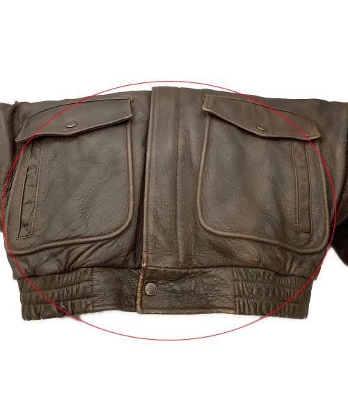 HARLEY-DAVIDSON（ハーレーダビッドソン）HARLEY-DAVIDSON (ハーレーダビッドソン) ジャケット レザージャケット ブラウン サイズ:不明の古着・服飾アイテム