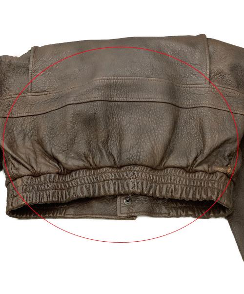 HARLEY-DAVIDSON（ハーレーダビッドソン）HARLEY-DAVIDSON (ハーレーダビッドソン) ジャケット レザージャケット ブラウン サイズ:不明の古着・服飾アイテム