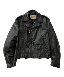 Schott（ショット）の古着「ライダースジャケット 古着」｜ブラック