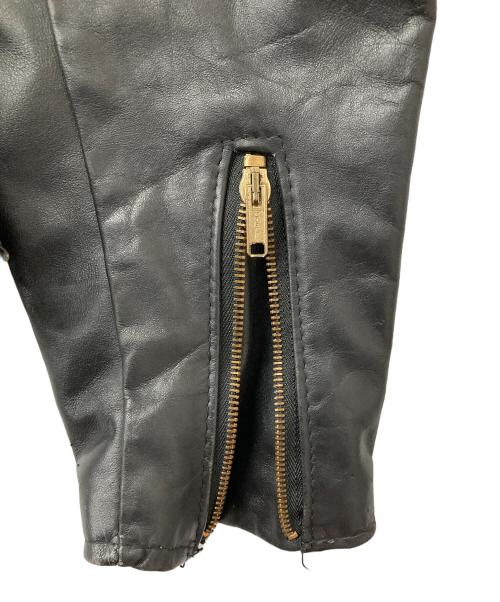 Schott（ショット）Schott (ショット) ライダースジャケット 古着 ブラック サイズ:42の古着・服飾アイテム