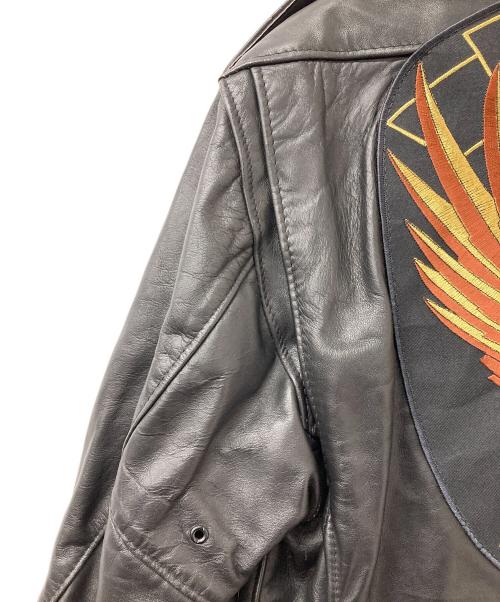 Schott（ショット）Schott (ショット) ライダースジャケット 古着 ブラック サイズ:42の古着・服飾アイテム