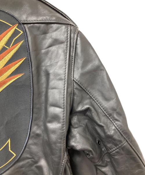 Schott（ショット）Schott (ショット) ライダースジャケット 古着 ブラック サイズ:42の古着・服飾アイテム