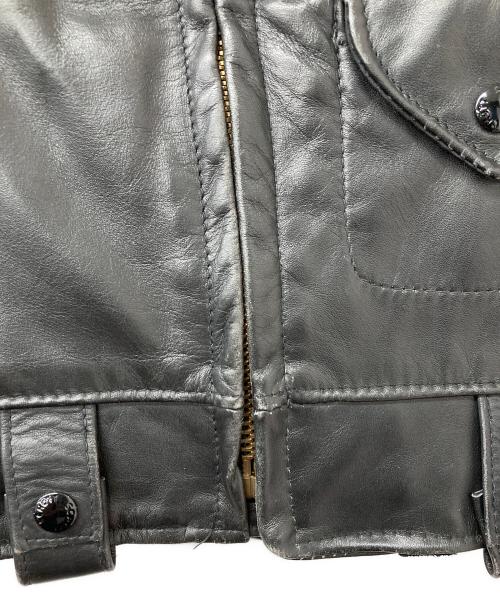 Schott（ショット）Schott (ショット) ライダースジャケット 古着 ブラック サイズ:42の古着・服飾アイテム