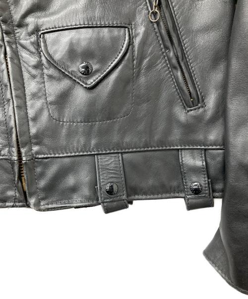 Schott（ショット）Schott (ショット) ライダースジャケット 古着 ブラック サイズ:42の古着・服飾アイテム