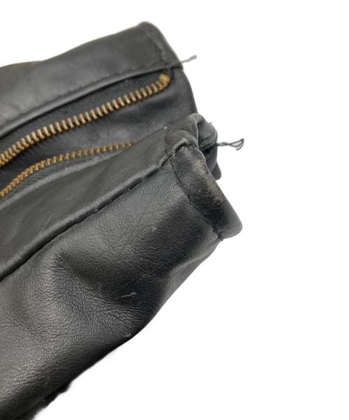 Schott（ショット）Schott (ショット) ライダースジャケット 古着 ブラック サイズ:42の古着・服飾アイテム