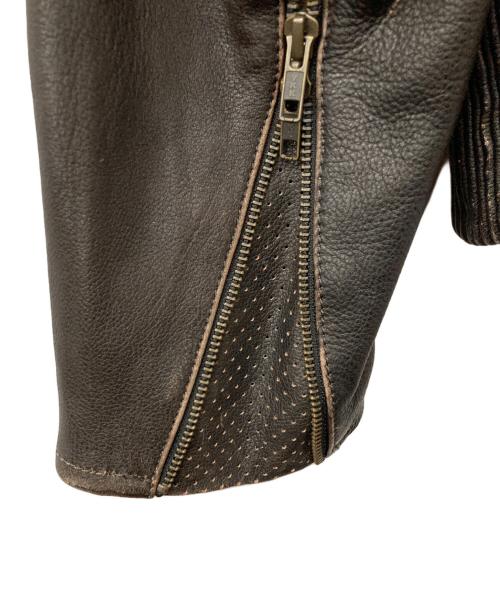 HARLEY-DAVIDSON（ハーレーダビッドソン）HARLEY-DAVIDSON (ハーレーダビッドソン) レザージャケット ブラック サイズ:Lの古着・服飾アイテム