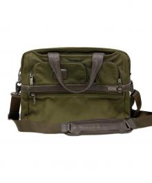 TUMI（トゥミ）の古着「ビジネスバッグ 26141OL2」｜オリーブ