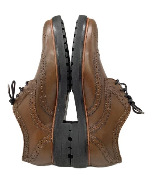 COACH（コーチ）COACH (コーチ) ウィングチップシューズ BRYANT WING TIP LTR ブラウン サイズ:US 8Dの古着・服飾アイテム