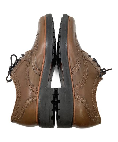 COACH（コーチ）COACH (コーチ) ウィングチップシューズ BRYANT WING TIP LTR ブラウン サイズ:US 8Dの古着・服飾アイテム