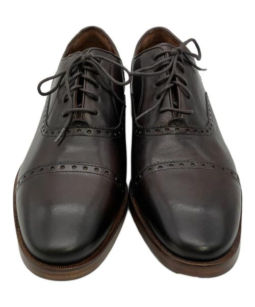 COLE HAAN（コールハーン）COLE HAAN (コールハーン) ストレートチップシューズ　 ブラウン サイズ:26.5の古着・服飾アイテム