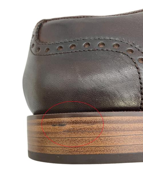 COLE HAAN（コールハーン）COLE HAAN (コールハーン) ストレートチップシューズ　 ブラウン サイズ:26.5の古着・服飾アイテム