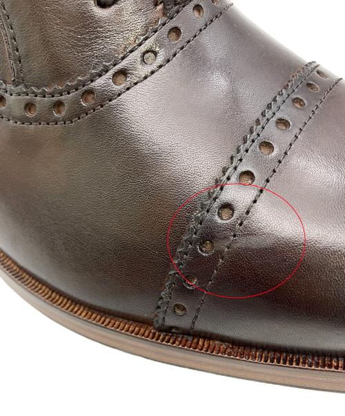 COLE HAAN（コールハーン）COLE HAAN (コールハーン) ストレートチップシューズ　 ブラウン サイズ:26.5の古着・服飾アイテム