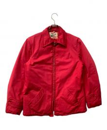 monterey club（モントレークラブ）の古着「ジャケット 50'sジャケット 裏地キルティング」｜レッド