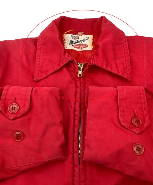 monterey club（モントレークラブ）monterey club (モントレークラブ) ジャケット 50'sジャケット 裏地キルティング レッド サイズ:不明の古着・服飾アイテム