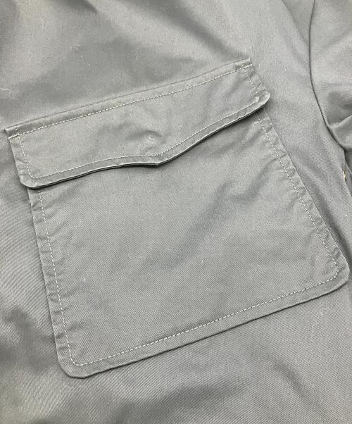 maturely（マチュアリー）maturely (マチュアリー) トレンチコート　☆2 ネイビー サイズ:Lの古着・服飾アイテム