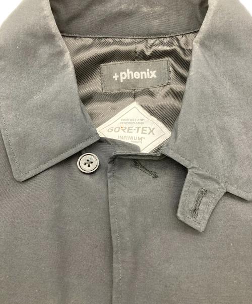 +PHENIX（フェニックス）+PHENIX (フェニックス) コート ステンカラーコート ブラック サイズ:Sの古着・服飾アイテム