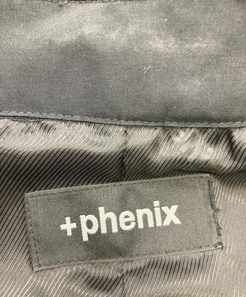 +PHENIX（フェニックス）+PHENIX (フェニックス) コート ステンカラーコート ブラック サイズ:Sの古着・服飾アイテム