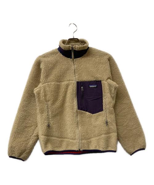 Patagonia（パタゴニア）Patagonia (パタゴニア) ボアジャケット レトロX ブラウン×ネイビー サイズ:XSの古着・服飾アイテム