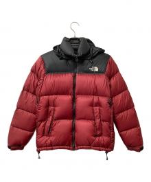 THE NORTH FACE（ザ ノース フェイス）の古着「ジャケット ヌプシダウンジャケット」｜レッド×ブラック