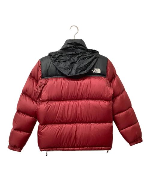 THE NORTH FACE（ザ ノース フェイス）THE NORTH FACE (ザ ノース フェイス) ジャケット ヌプシダウンジャケット レッド×ブラック サイズ:Sの古着・服飾アイテム
