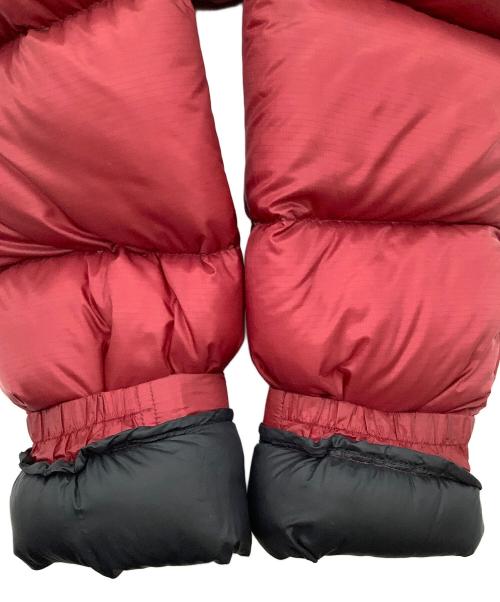 THE NORTH FACE（ザ ノース フェイス）THE NORTH FACE (ザ ノース フェイス) ジャケット ヌプシダウンジャケット レッド×ブラック サイズ:Sの古着・服飾アイテム