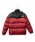 THE NORTH FACE (ザ ノース フェイス) ジャケット ヌプシダウンジャケット レッド×ブラック サイズ:S：15000円