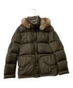 BURBERRY BLACK LABELバーバリーブラックレーベル）の古着「ダウンジャケット」｜オリーブ