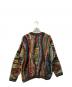 Coogi (クージー) ニット 厚手ニット COOGI柄 3Dニット ブラウン×レッド サイズ:SS：17000円