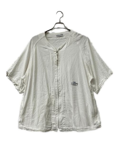CAHLUMN（カウラム）CAHLUMN (カウラム) 半袖シャツ ホワイト サイズ:Mの古着・服飾アイテム