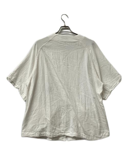 CAHLUMN（カウラム）CAHLUMN (カウラム) 半袖シャツ ホワイト サイズ:Mの古着・服飾アイテム