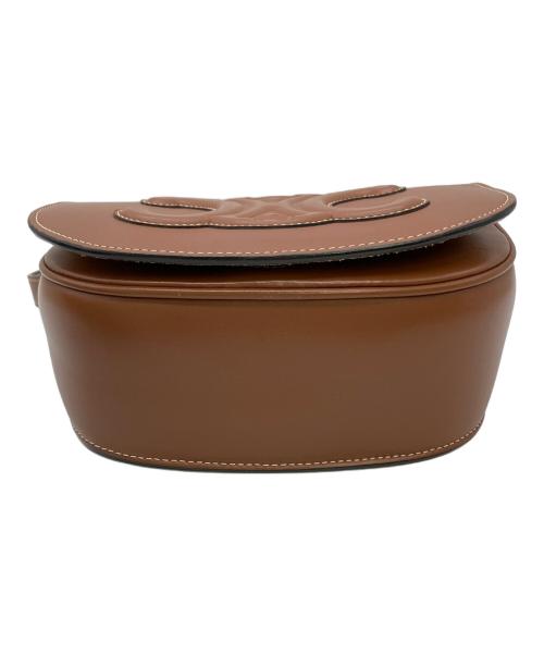 CELINE（セリーヌ）CELINE (セリーヌ) ショルダーバッグ フォルコキュイルトリオンフ ブラウンの古着・服飾アイテム