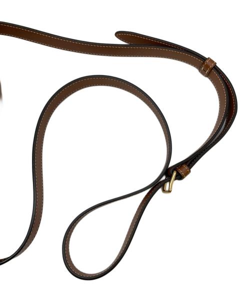 CELINE（セリーヌ）CELINE (セリーヌ) ショルダーバッグ フォルコキュイルトリオンフ ブラウンの古着・服飾アイテム