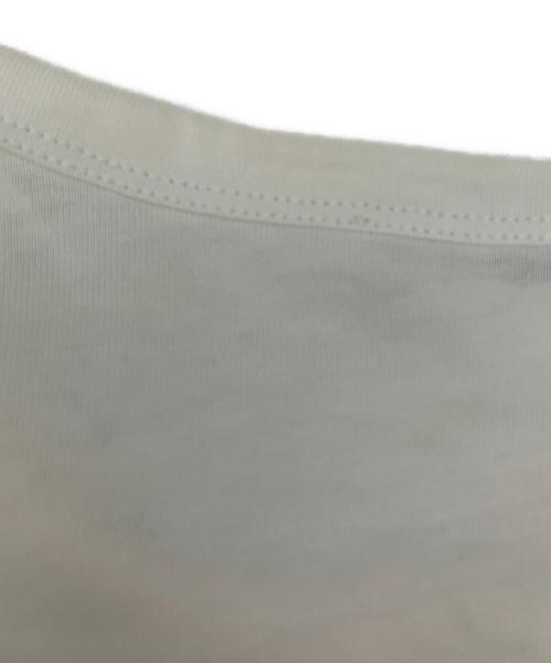 MONCLER（モンクレール）MONCLER (モンクレール) 半袖カットソー ホワイト サイズ:Ｍの古着・服飾アイテム