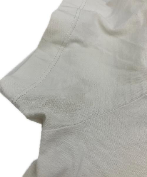 MONCLER（モンクレール）MONCLER (モンクレール) 半袖カットソー ホワイト サイズ:Ｍの古着・服飾アイテム