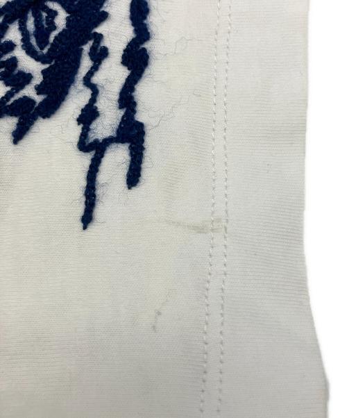 MONCLER（モンクレール）MONCLER (モンクレール) 半袖カットソー ホワイト サイズ:Ｍの古着・服飾アイテム