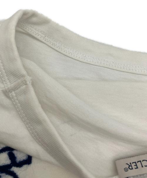 MONCLER（モンクレール）MONCLER (モンクレール) 半袖カットソー ホワイト サイズ:Ｍの古着・服飾アイテム