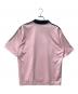 adidas (アディダス) 半袖Tシャツ 襟付きゴーリートップ ピンク×ブルー サイズ:J L：6000円