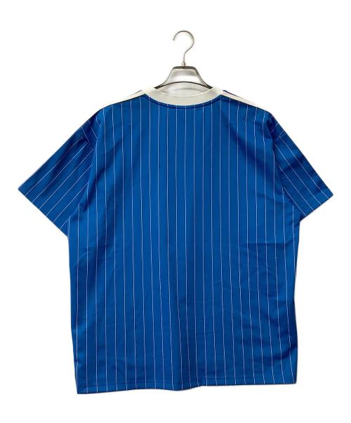 adidas（アディダス）adidas (アディダス) 半袖Tシャツ レアル・マドリード テラス アイコン ジャージー ブルー サイズ:J 2XLの古着・服飾アイテム