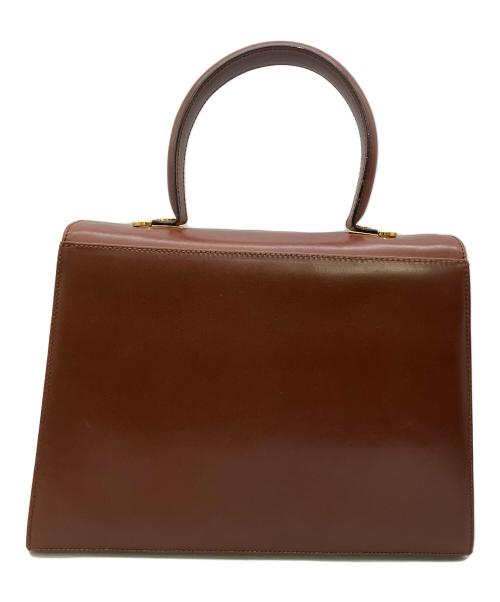 Salvatore Ferragamo（サルヴァトーレ フェラガモ）Salvatore Ferragamo (サルヴァトーレ フェラガモ) 2WAYショルダーバッグ ガンチーニ ブラウンの古着・服飾アイテム